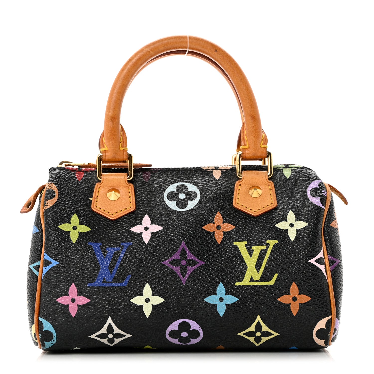 Louis Vuitton Monogram Multicolor Mini Sac HL Speedy Black 1 of 11