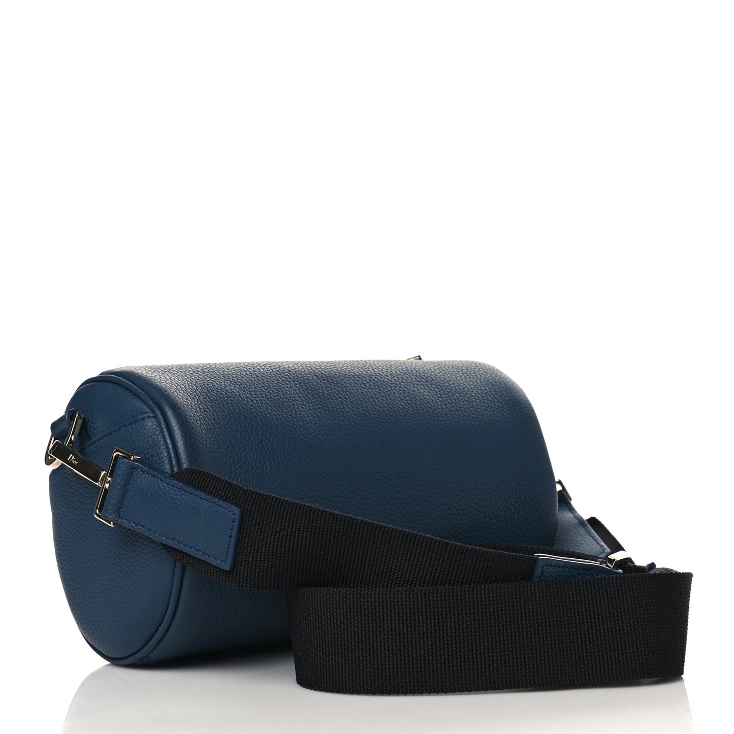 HOMME Grained Calfskin Mens Roller Pouch Blue