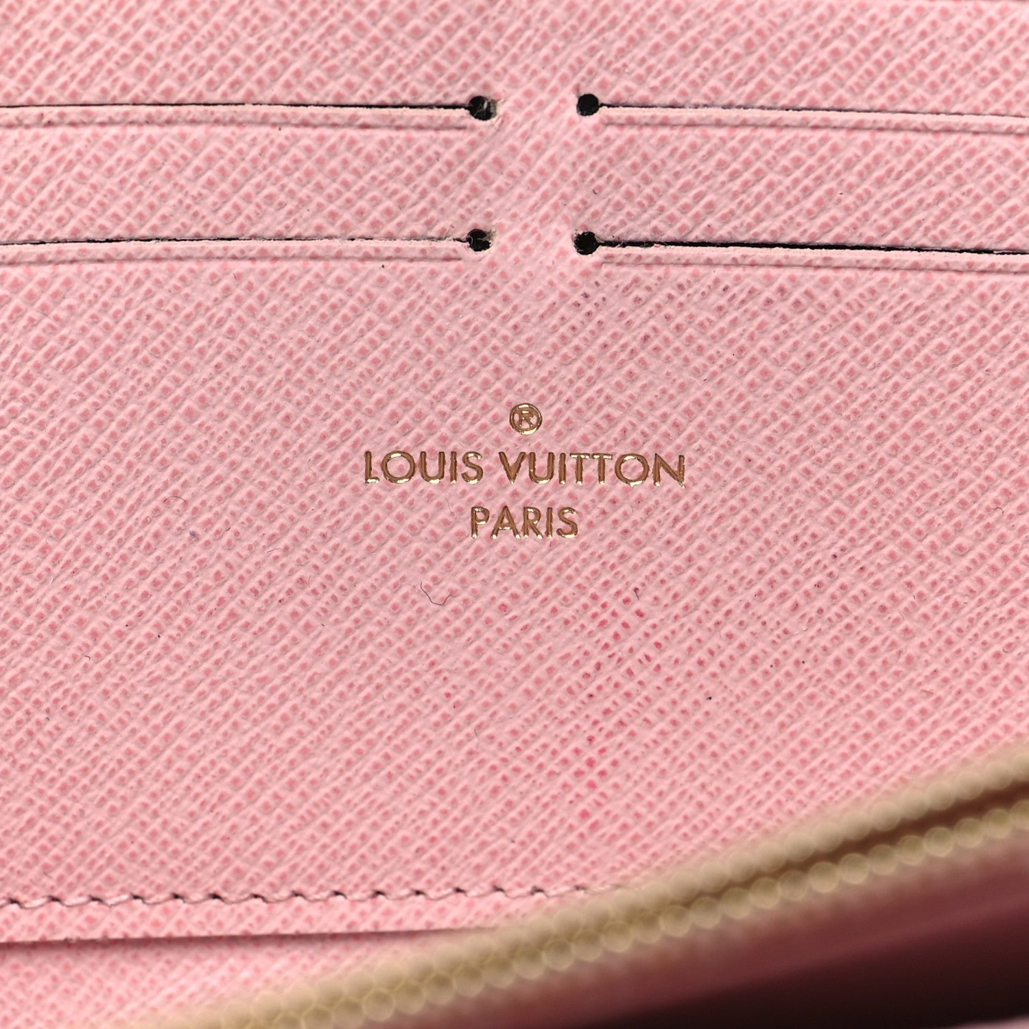 Louis Vuitton Damier Ebene Zippy Wallet Rose Ballerine 6 of 7