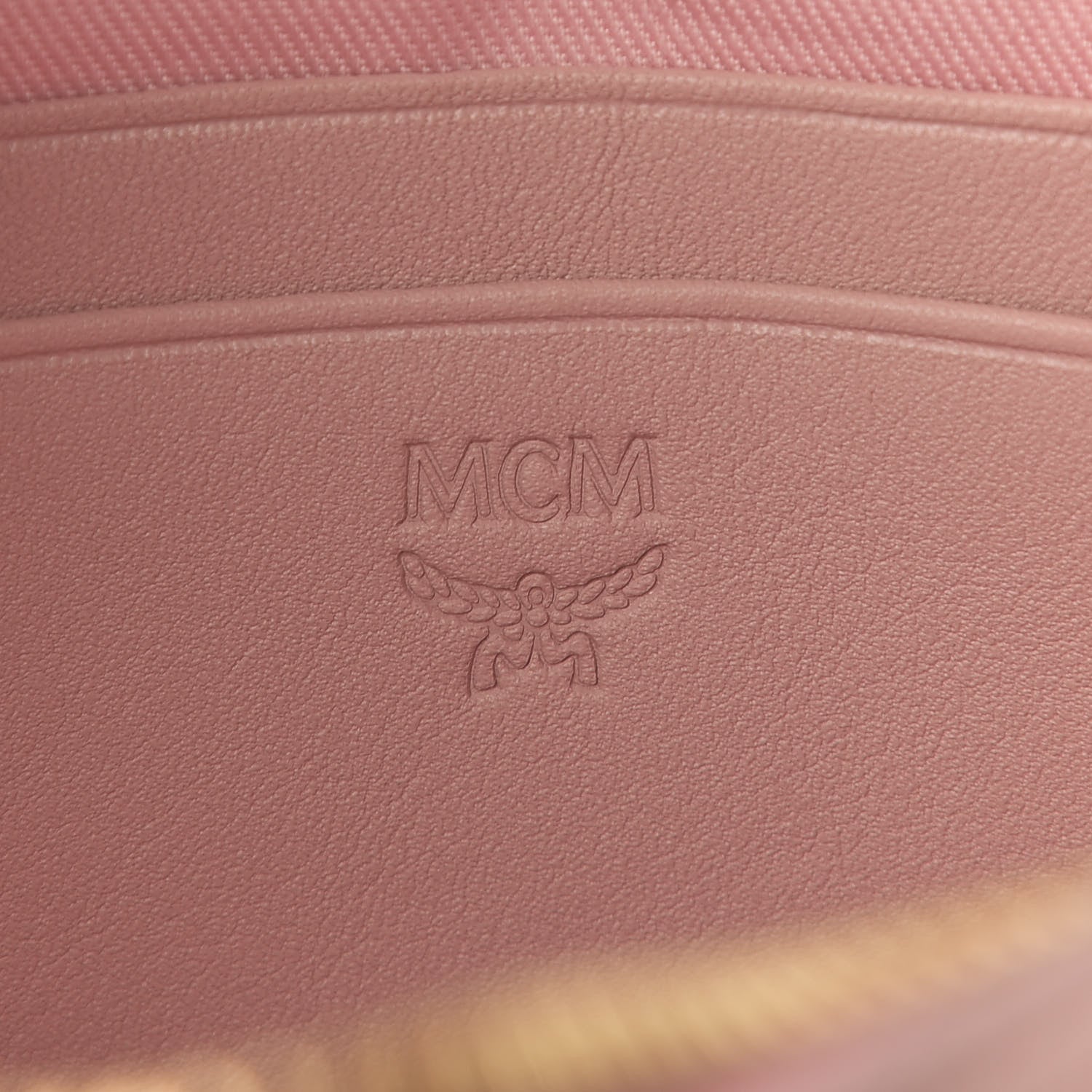 MCM Visetos Small Essential Belt Bag Pink 9 of 10