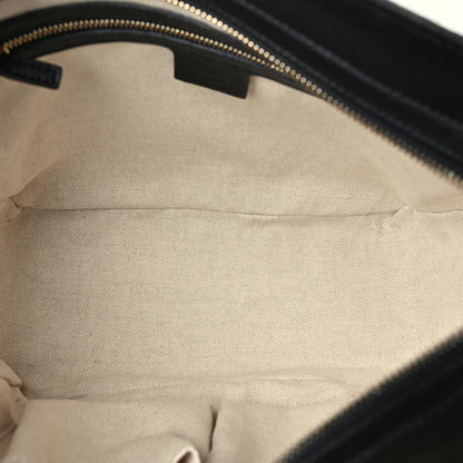 Gucci Guccissima Small Bree Zippered Tote Black 4 of 8