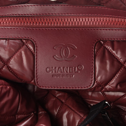 Chanel Nylon Quilted Medium Coco Cocoon Reversible Tote Black 10 of 15