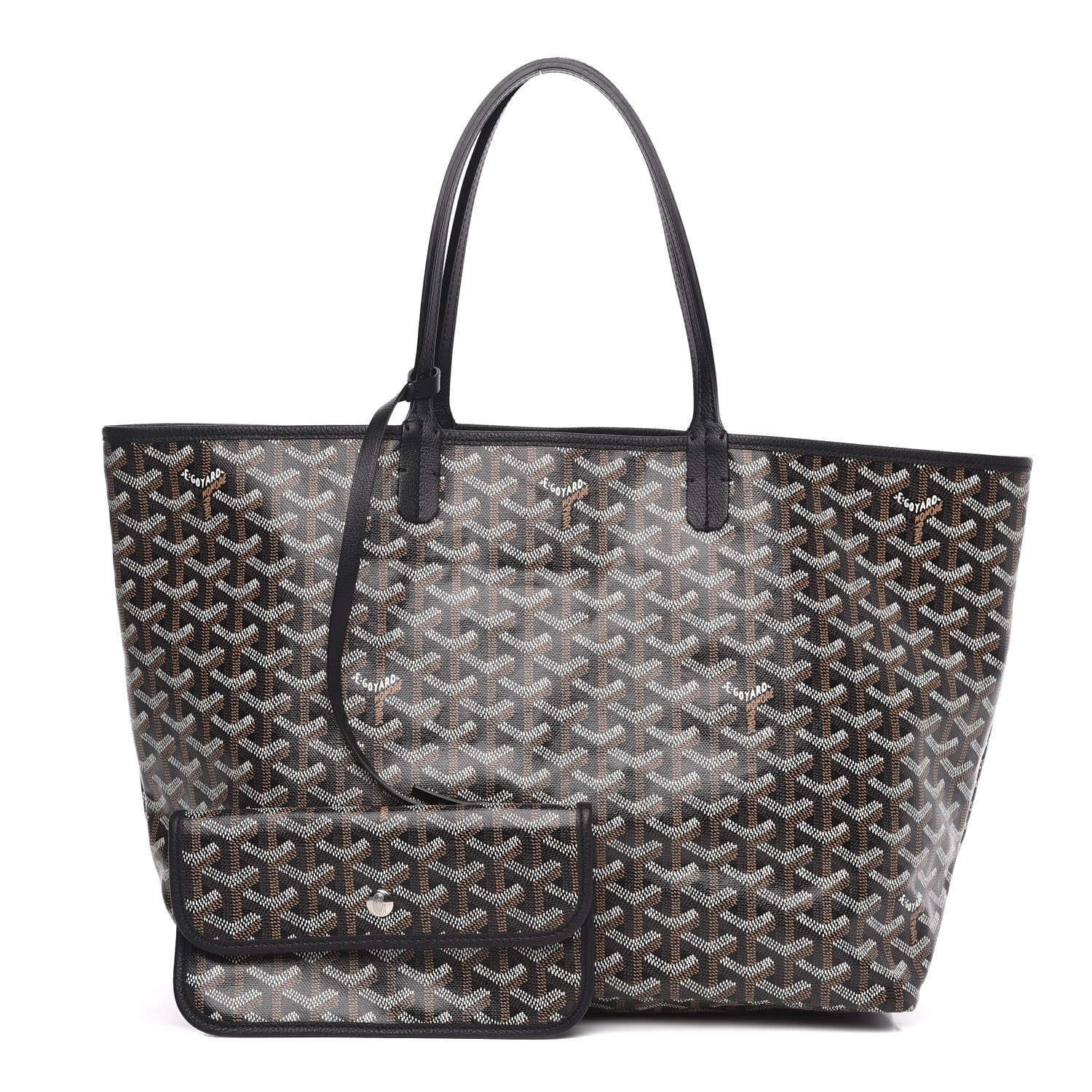Goyard Goyardine Saint Louis PM Black 1 of 10