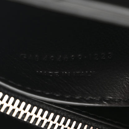 Saint Laurent Calfskin Y Quilted Monogram Small Loulou Chain Satchel Black 8 of 11