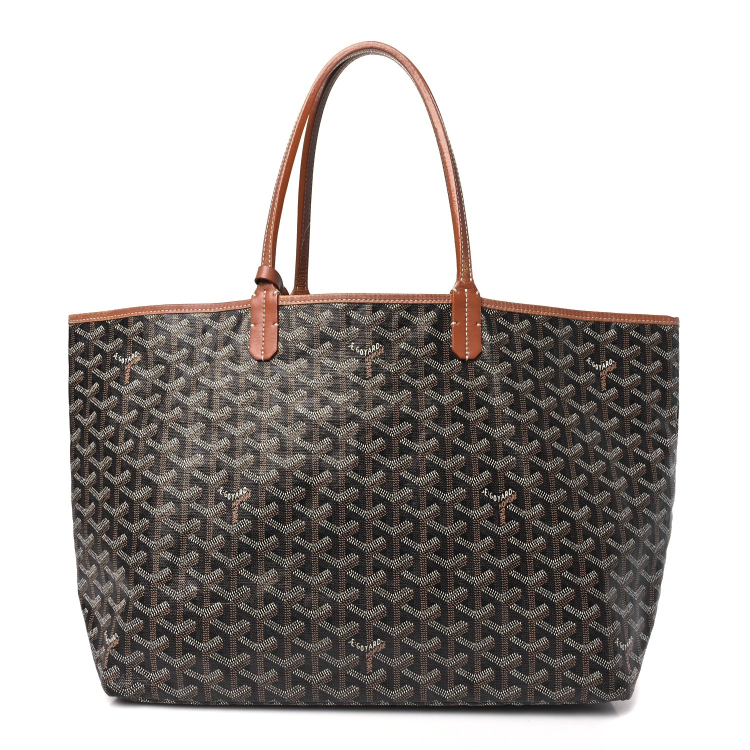 Goyard Goyardine Saint Louis Black Gold 1 of 10