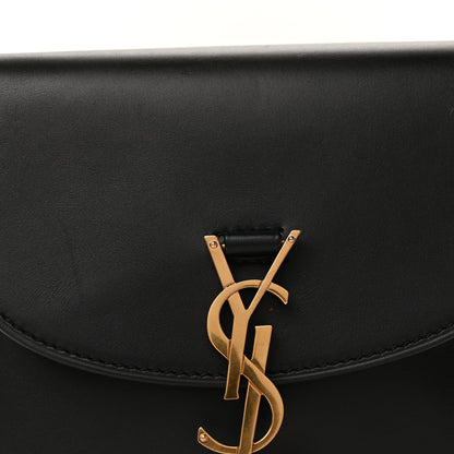 Saint Laurent Smooth Calfskin Classic Monogram Small Kaia Satchel Black 6 of 8