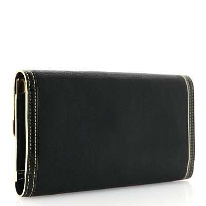 Louis Vuitton Suhali Porte Tresor International Wallet Black 3 of 7