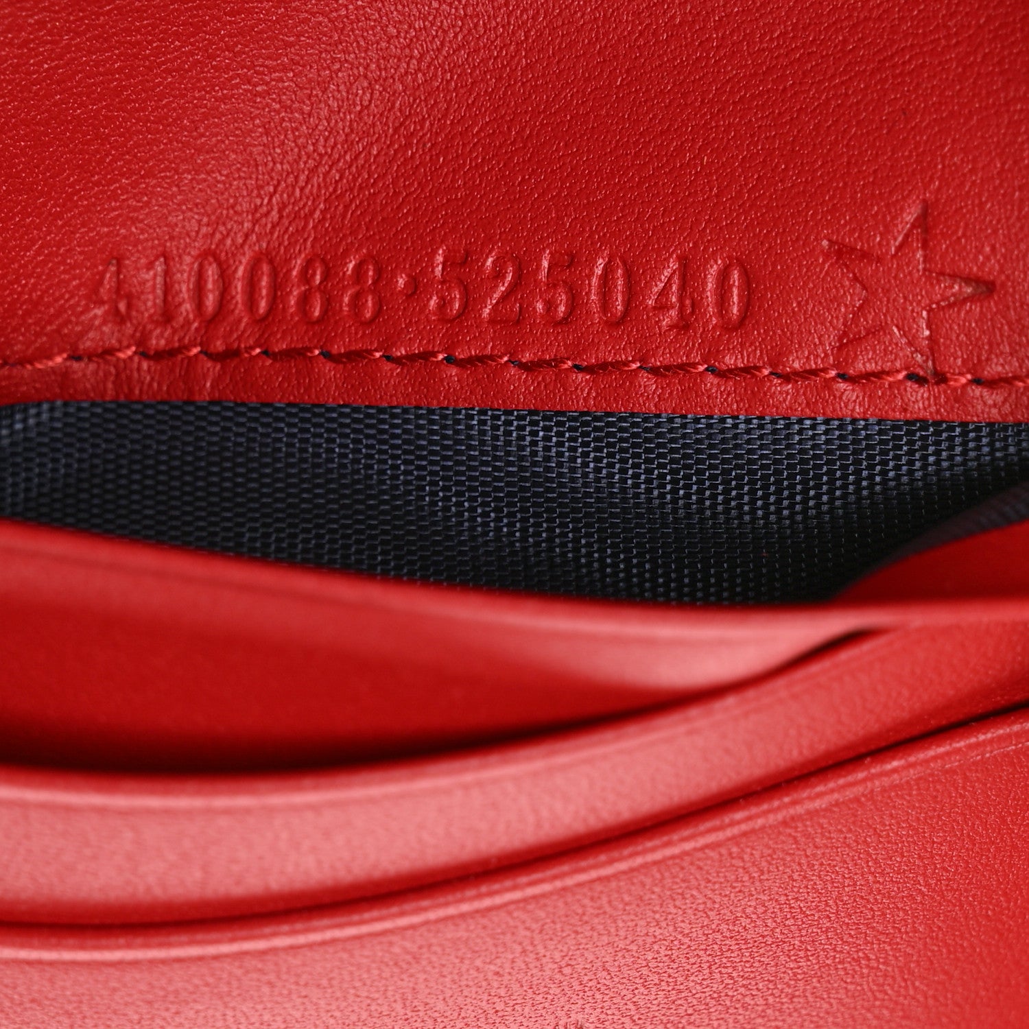 Gucci GG Supreme Monogram Blooms Card Case Beige Blue Navy Hibiscus Red 7 of 7