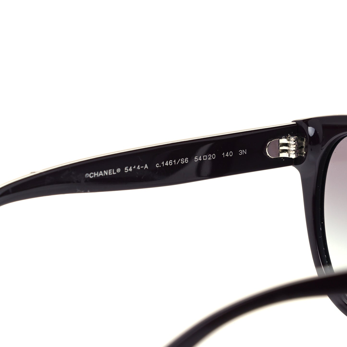 Acetate CC Butterfly Sunglasses 5414-A Black