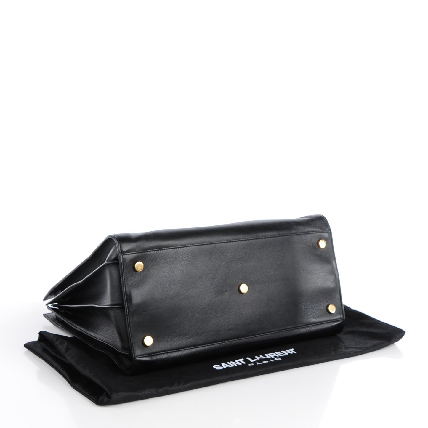 Calfskin Large Sac de Jour Carryall Black