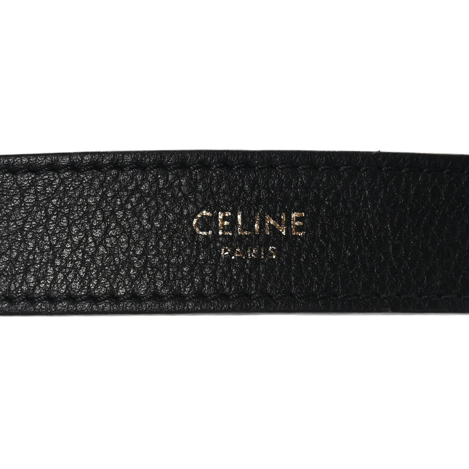 Celine Supple Calfskin Cuir Triomphe Heloise Shoulder Bag Black 6 of 9
