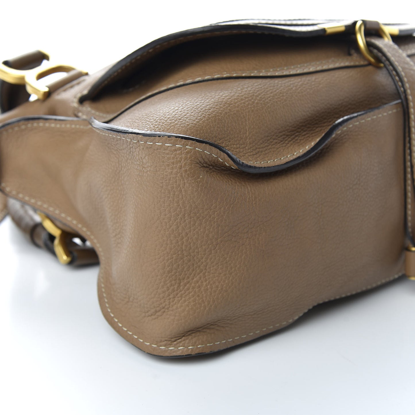 Calfskin Medium Marcie Satchel Nut