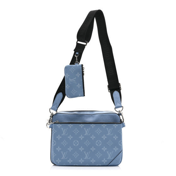 Louis Vuitton Taigarama Trio Messenger Sky Blue 1 of 1