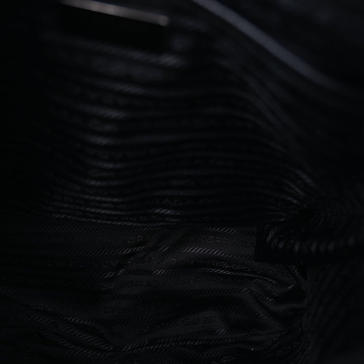Tessuto Nylon Saffiano Vela Medium Backpack  Black