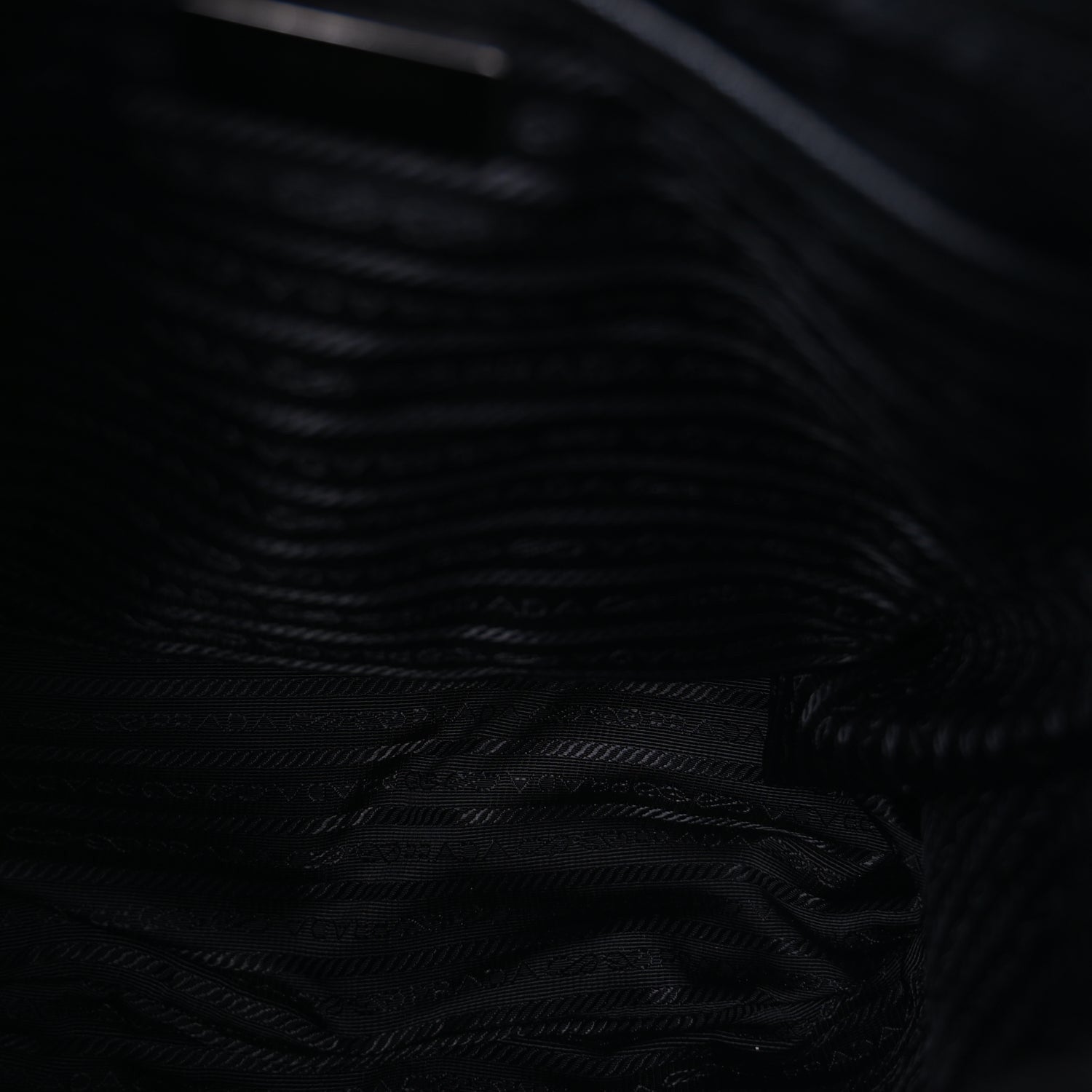 Prada Tessuto Nylon Saffiano Vela Medium Backpack  Black 4 of 7
