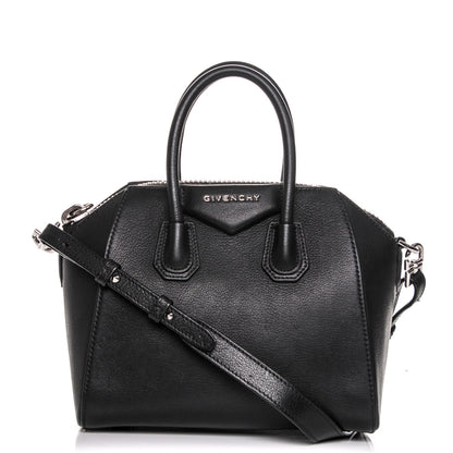 Givenchy Sugar Goatskin Mini Antigona Black 1 of 8