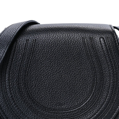 Chloe Calfskin Mini Marcie Round Crossbody Bag  Black 6 of 7