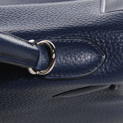 Hermes Togo Kelly Retourne 32 Bleu Saphir 17 of 23