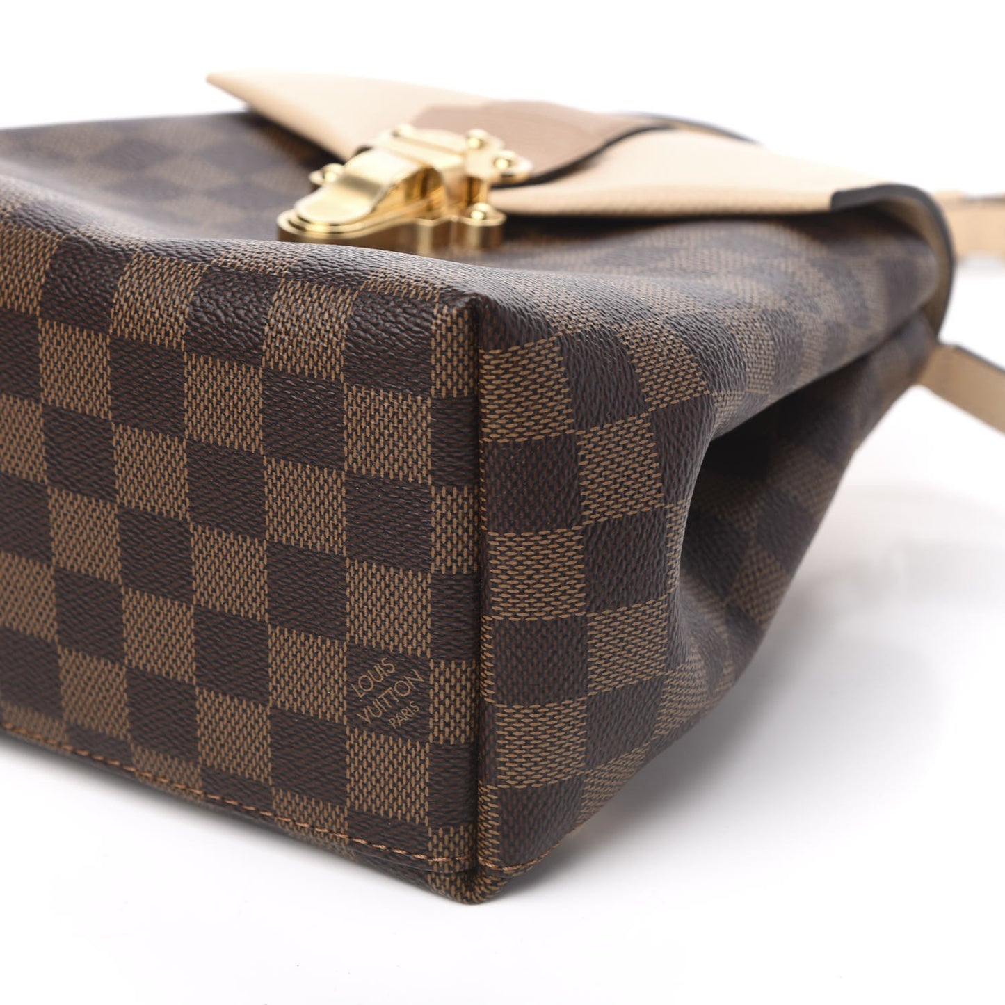 Damier Ebene Clapton Backpack Creme