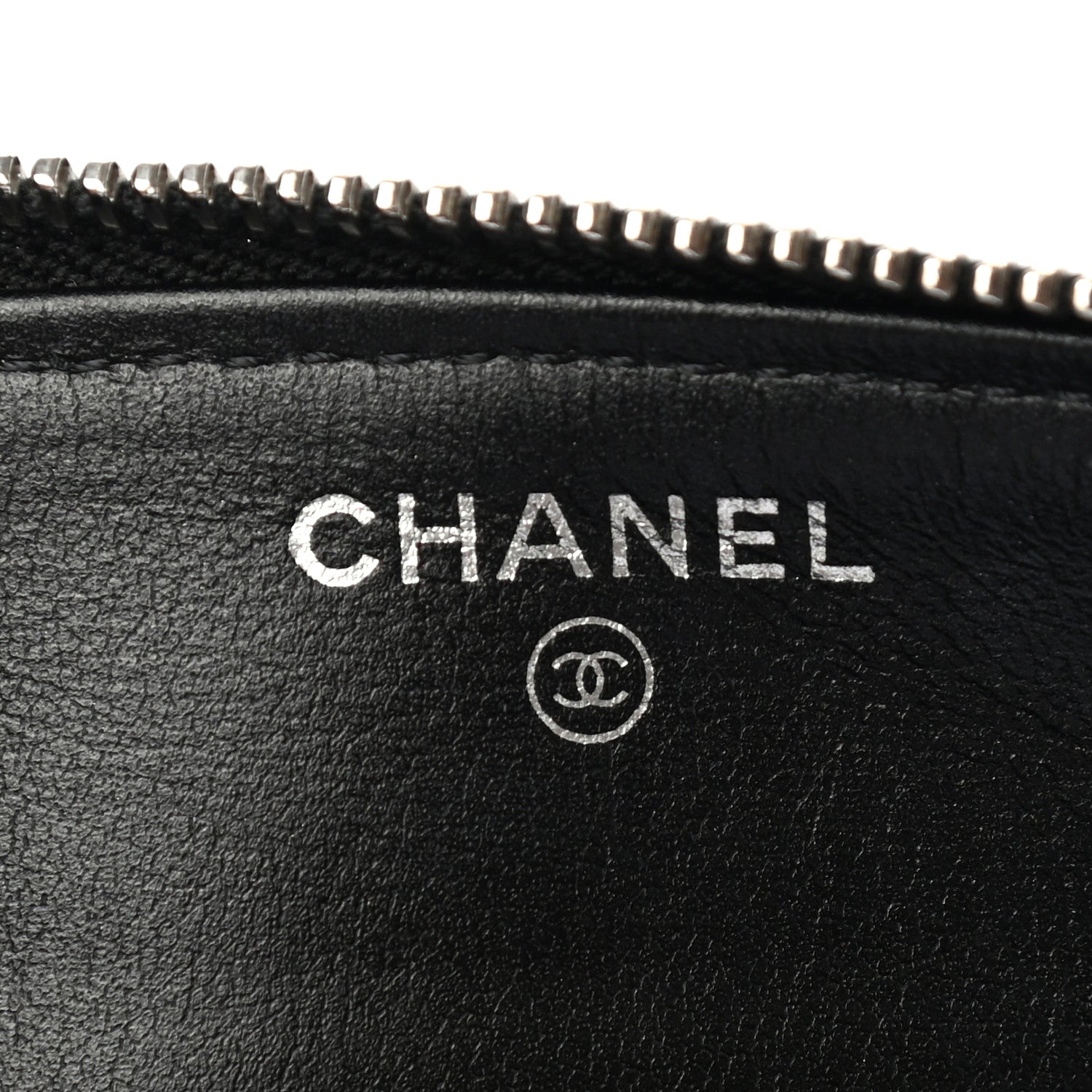 Chanel Caviar Quilted Small Zipped Pouch Black 6 of 8