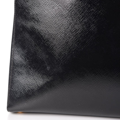 Prada Saffiano Vernice Tote Black 11 of 13