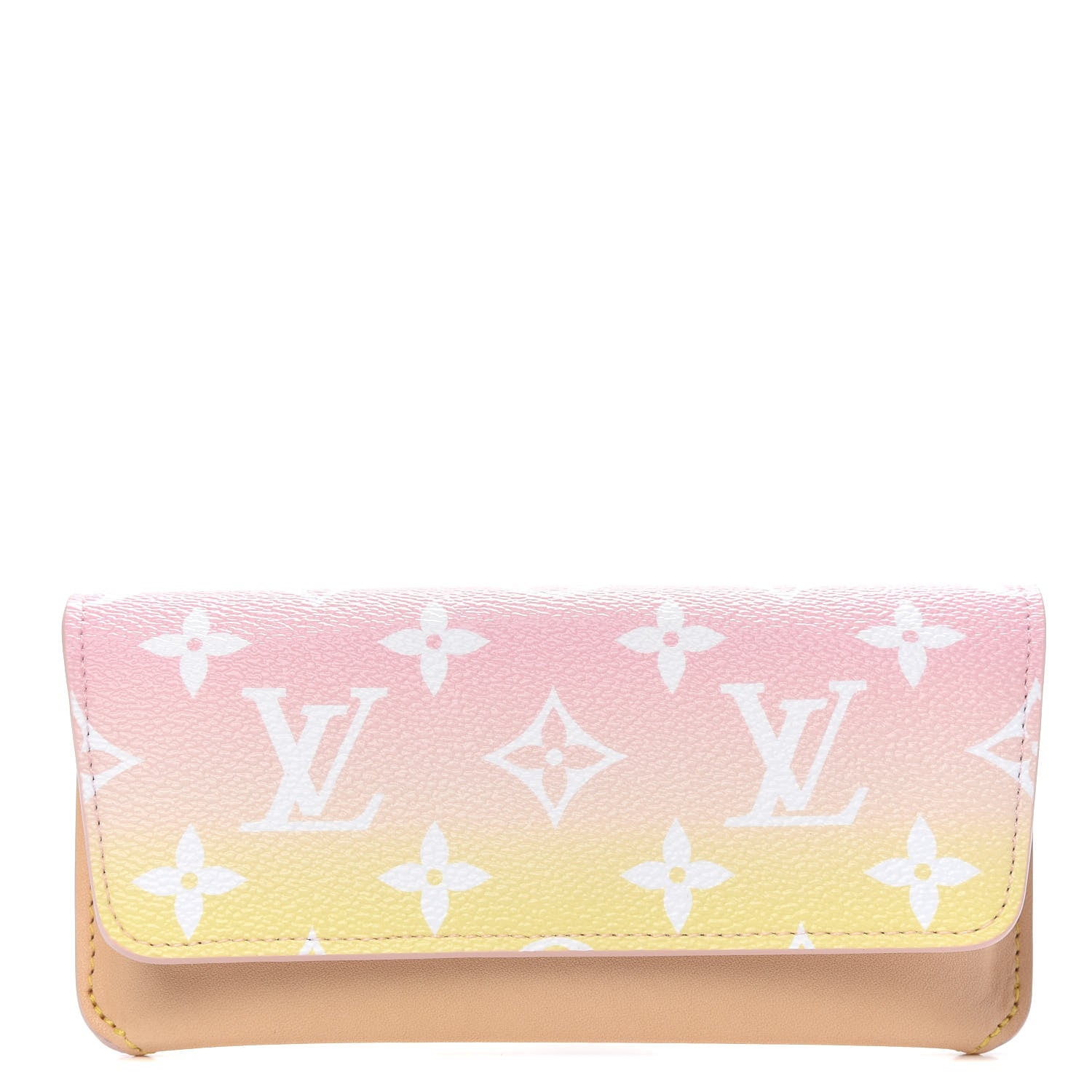 Louis Vuitton Monogram Giant By The Pool Woody Glasses Case Light Pink 1 of 7