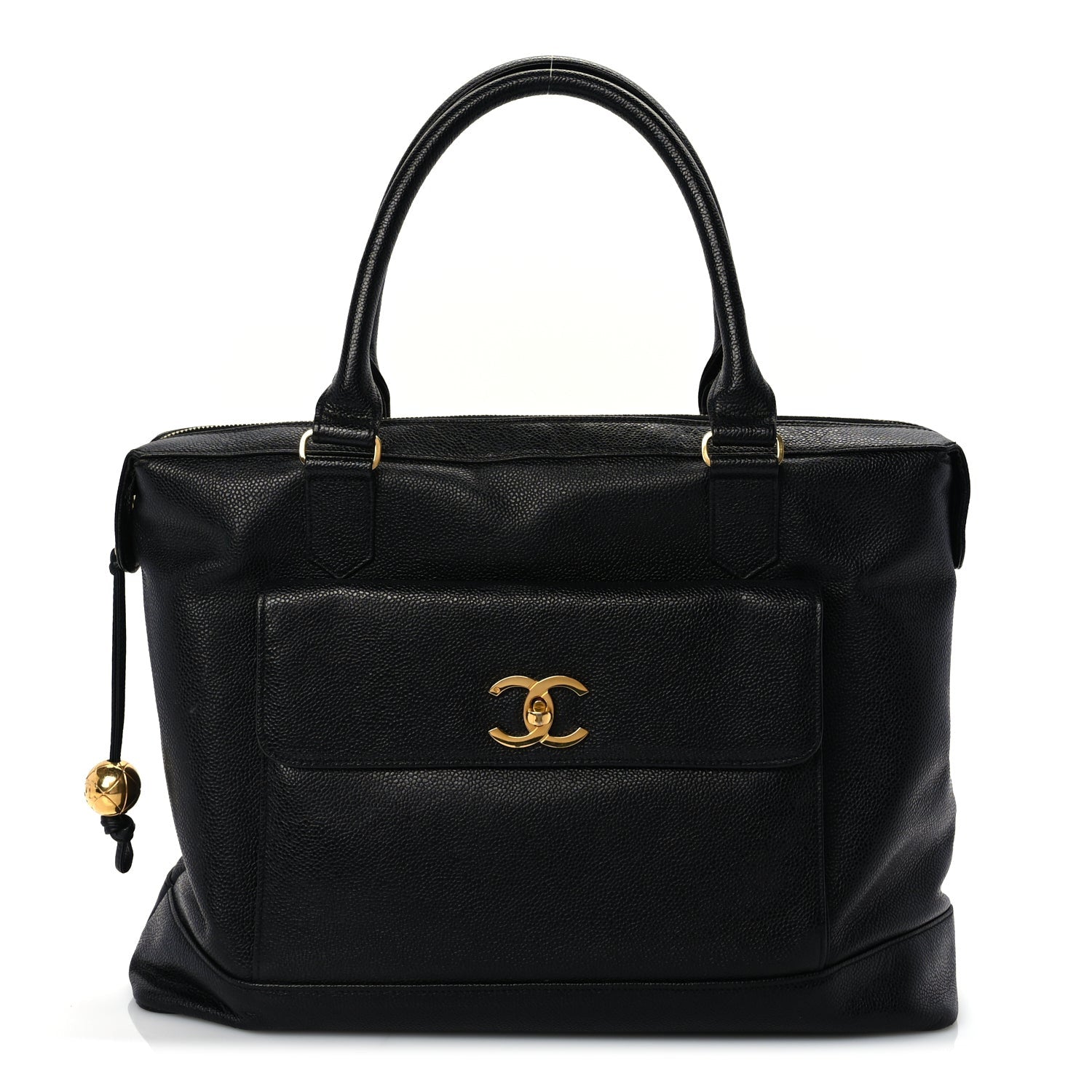 Chanel Caviar Shopper Tote  Black 1 of 9