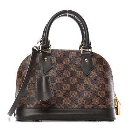 Louis Vuitton Damier Ebene Alma BB 1 of 4