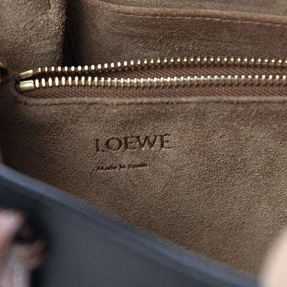 Loewe Calfskin Small Gate Tote Pecan Black 7 of 10
