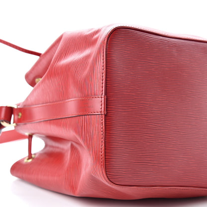 Louis Vuitton Epi Petit Noe Castillan Red 8 of 11
