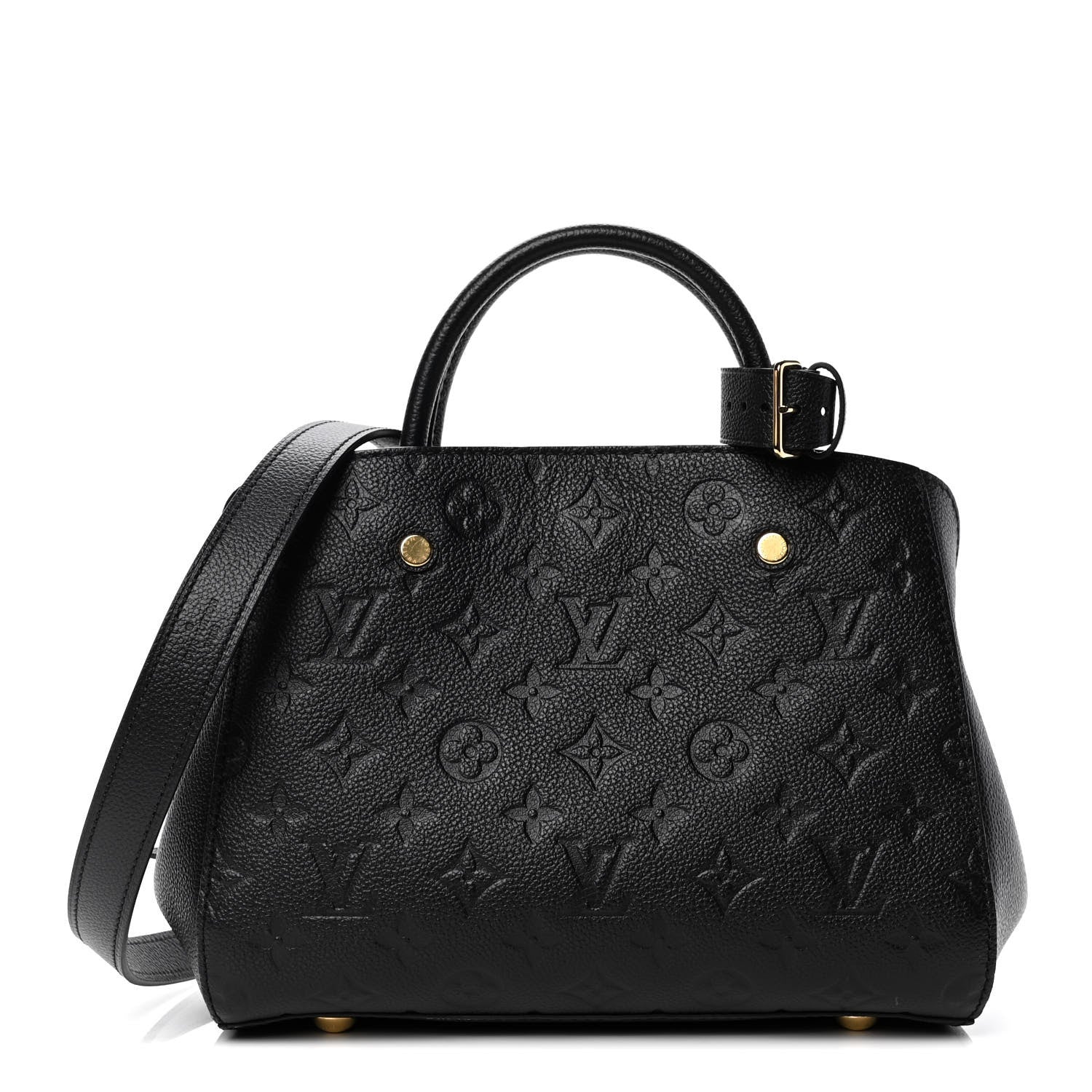 Louis Vuitton Empreinte Montaigne BB Black 1 of 4