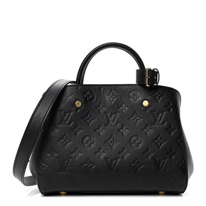 Louis Vuitton Empreinte Montaigne BB Black 1 of 4