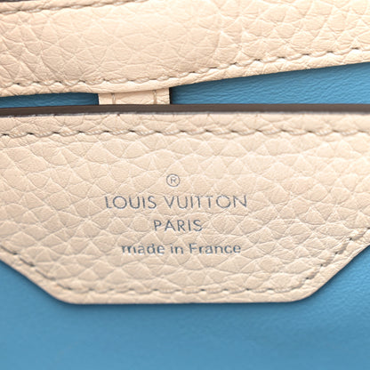 Louis Vuitton Taurillon Capucines MM Gradient Blue 6 of 13