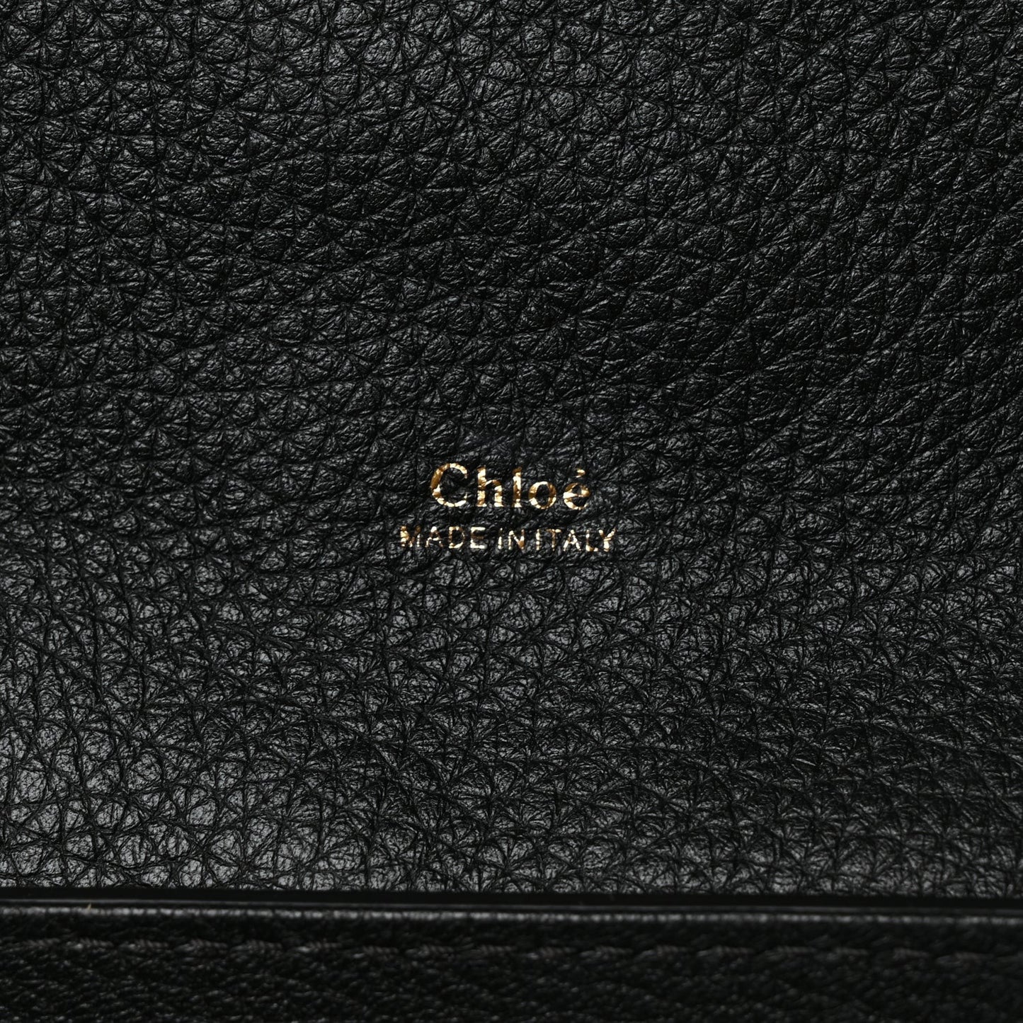 Grained Calfskin Small Aby Day Shoulder Bag Black