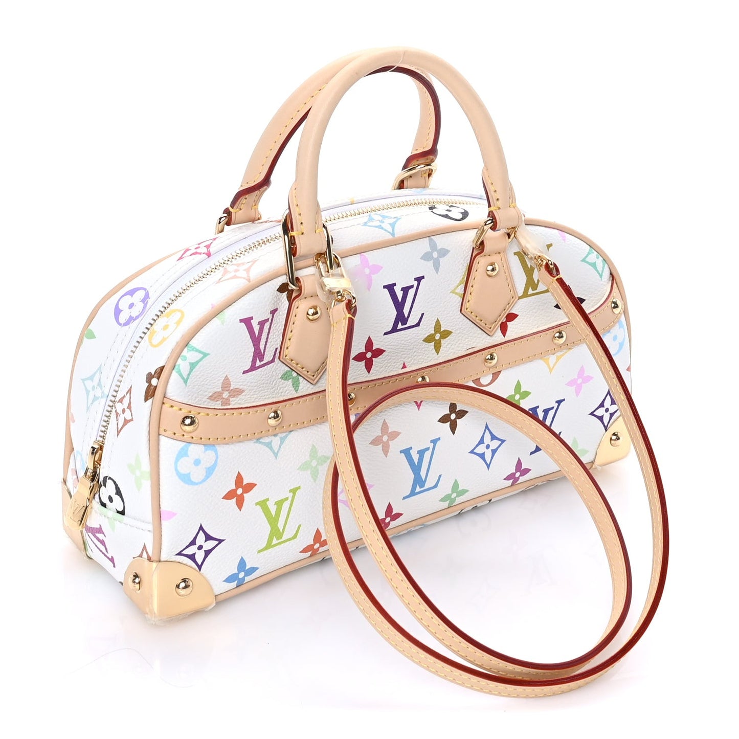 LV x TM Monogram Multicolor East West  White