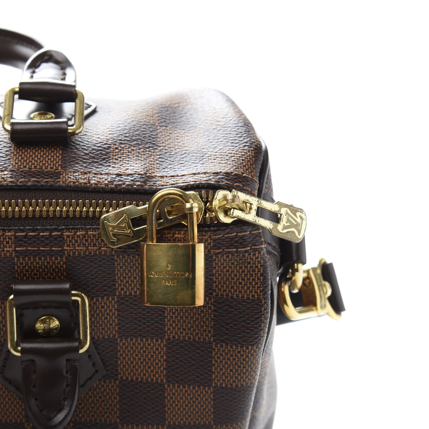 Damier Ebene Speedy Bandouliere 25