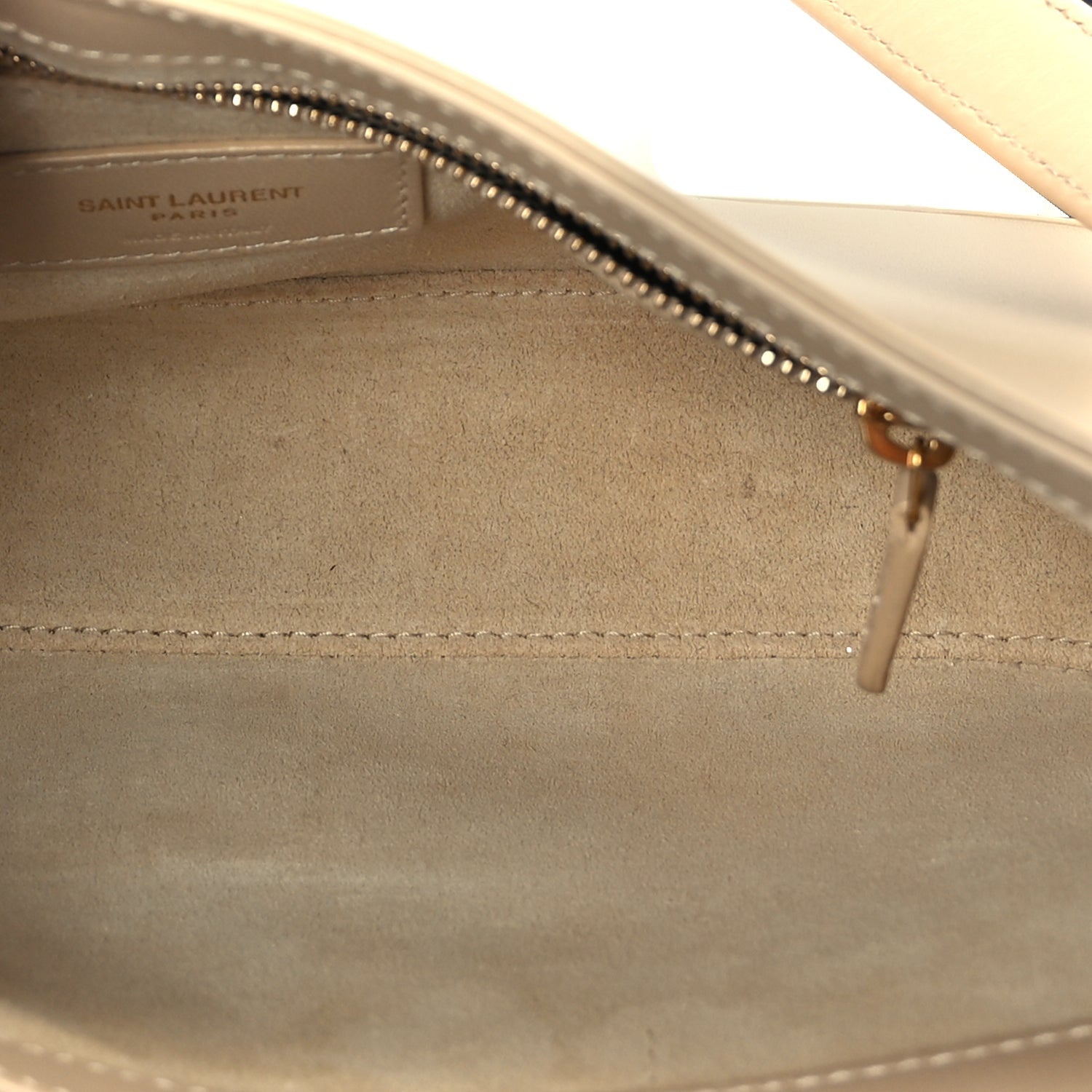 Saint Laurent Smooth Calfskin Le 5 A 7 Hobo Dark Beige 4 of 8