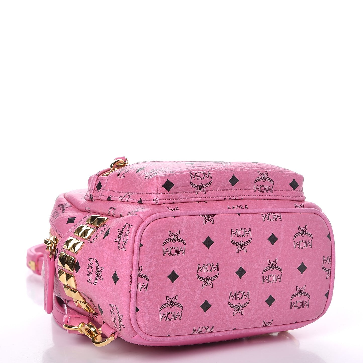 Visetos Side Stud X-Mini Stark Backpack Pink