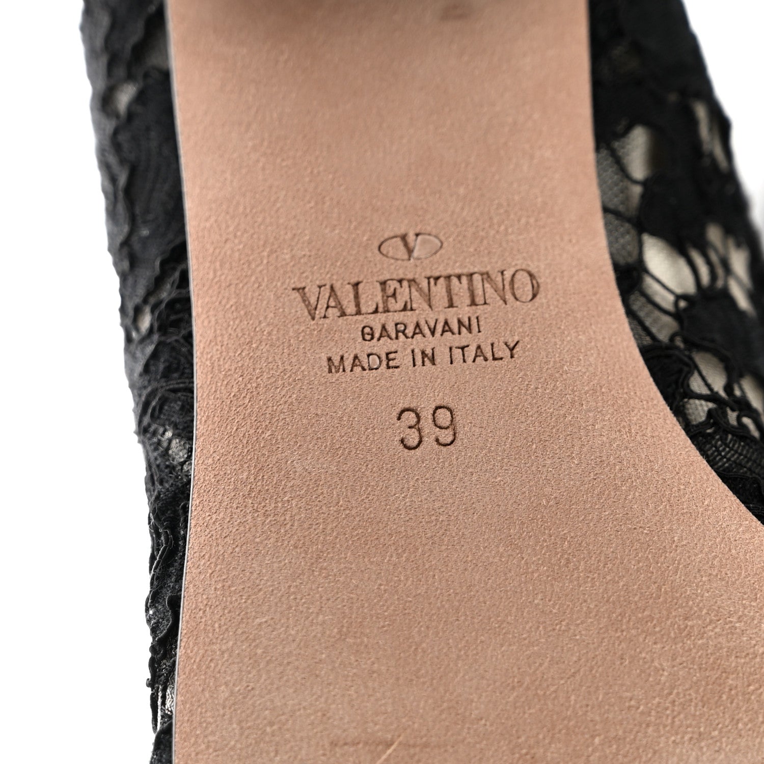 Valentino Garavani Lace Over The Knee Boots 39 Black 7 of 9