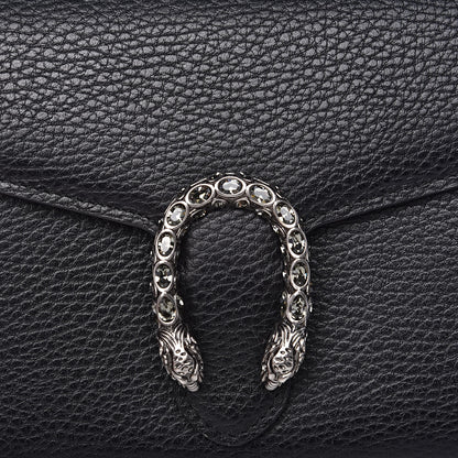 Gucci Calfskin Mini Dionysus Chain Wallet Black 11 of 11