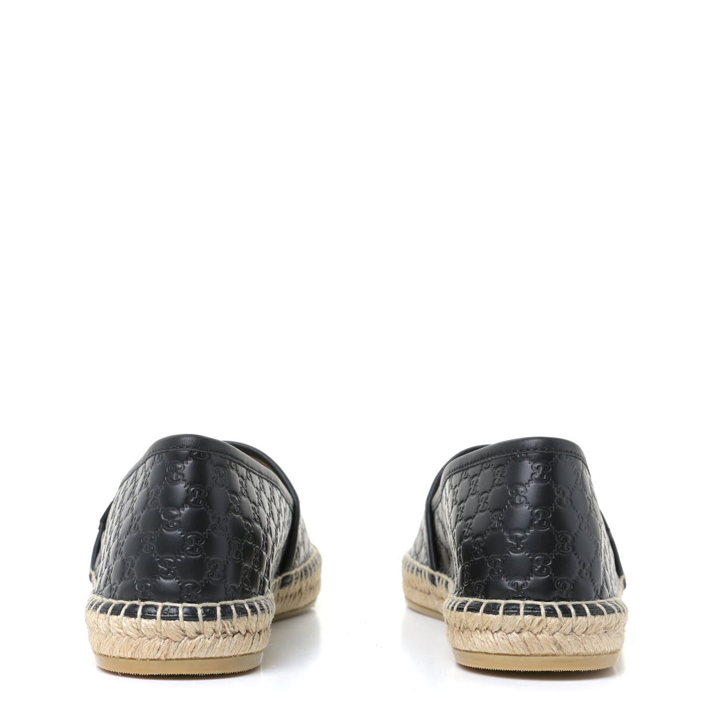 Microguccissima Signature Espadrilles 40 Black