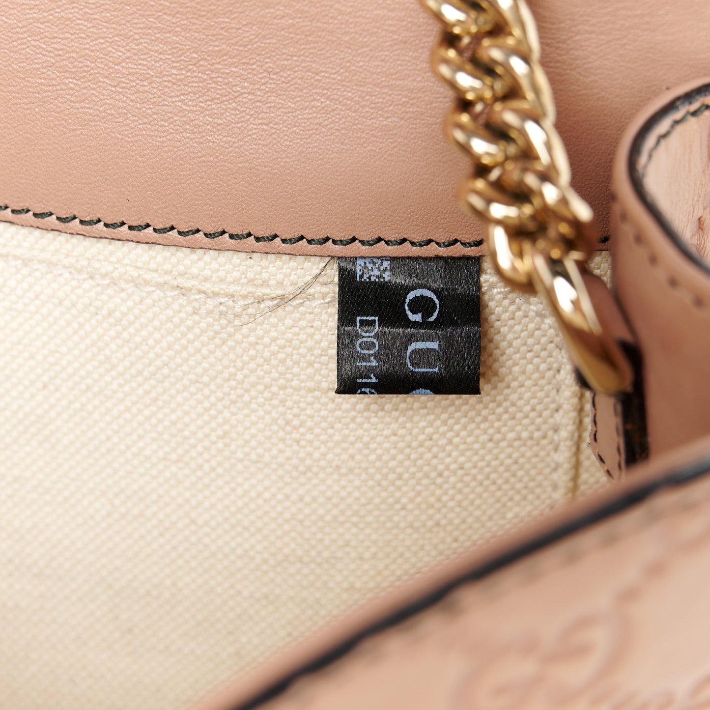 Guccissima Small Emily Chain Shoulder Bag Camelia