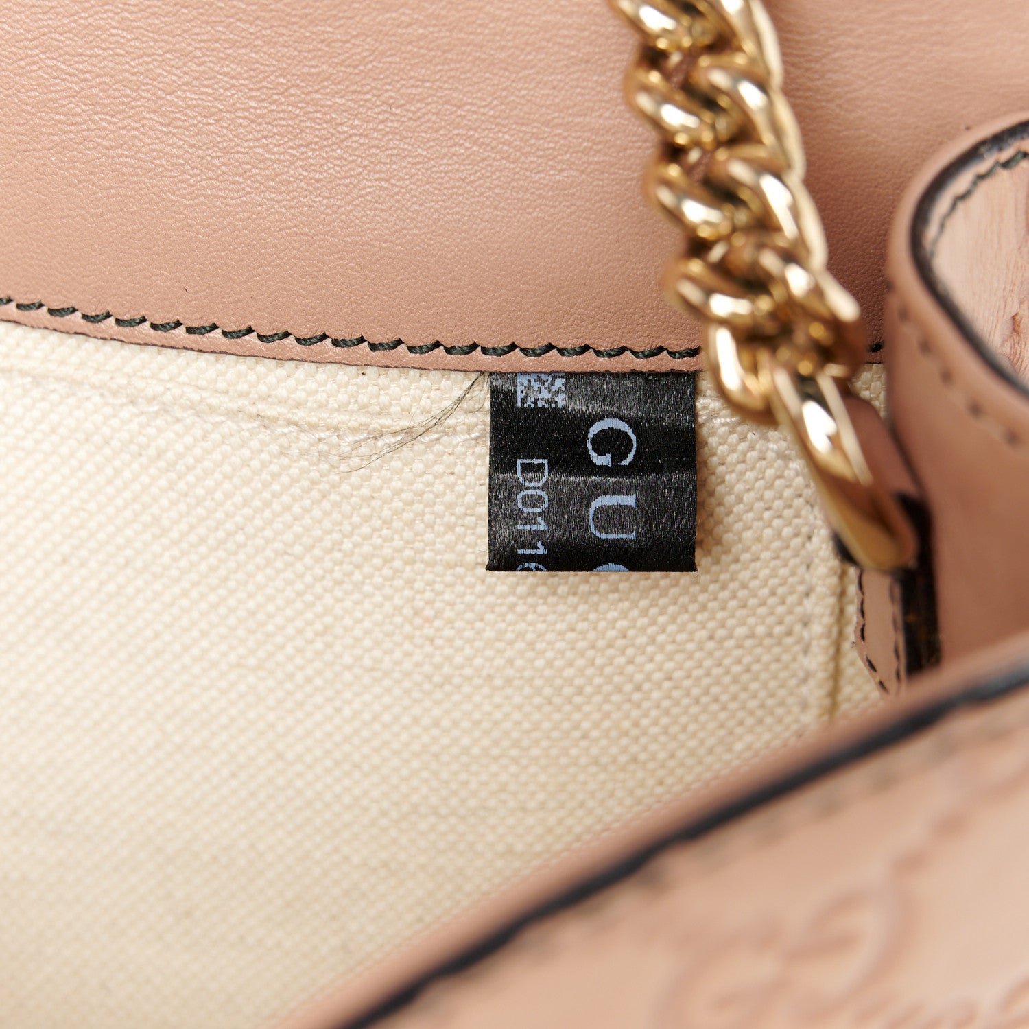 Gucci Guccissima Small Emily Chain Shoulder Bag Camelia 7 of 13