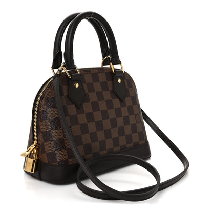 Louis Vuitton Damier Ebene Alma BB 3 of 7