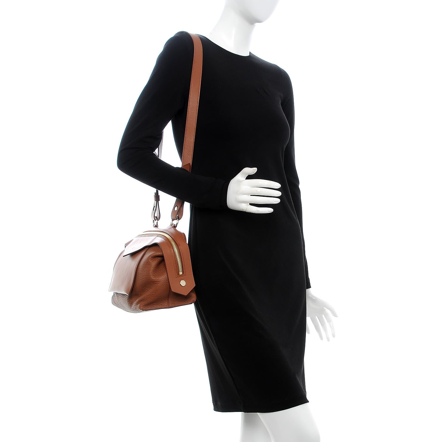 Givenchy Calfskin Small Sway Cognac 2 of 8