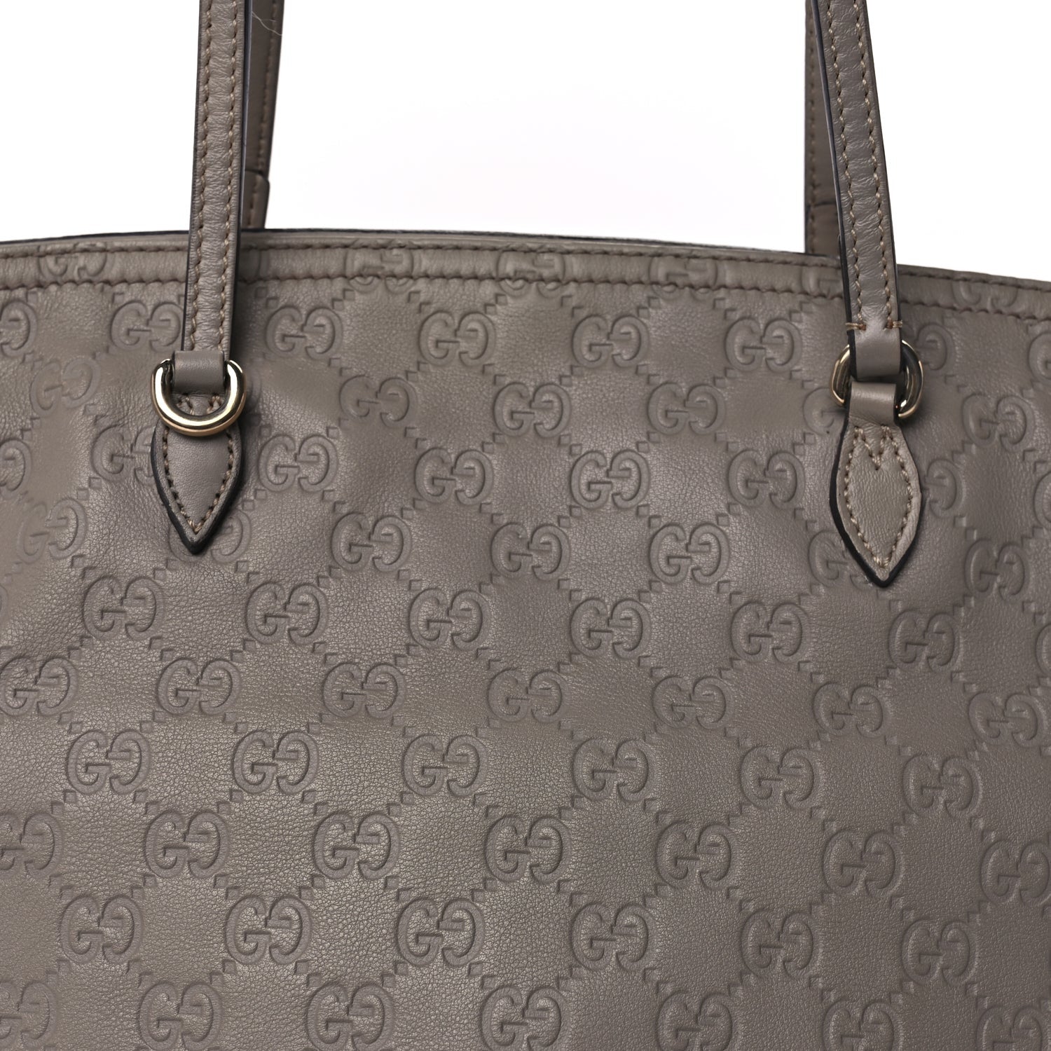 Gucci ssima Medium Bree Zippered Tote Storm Grey 6 of 8