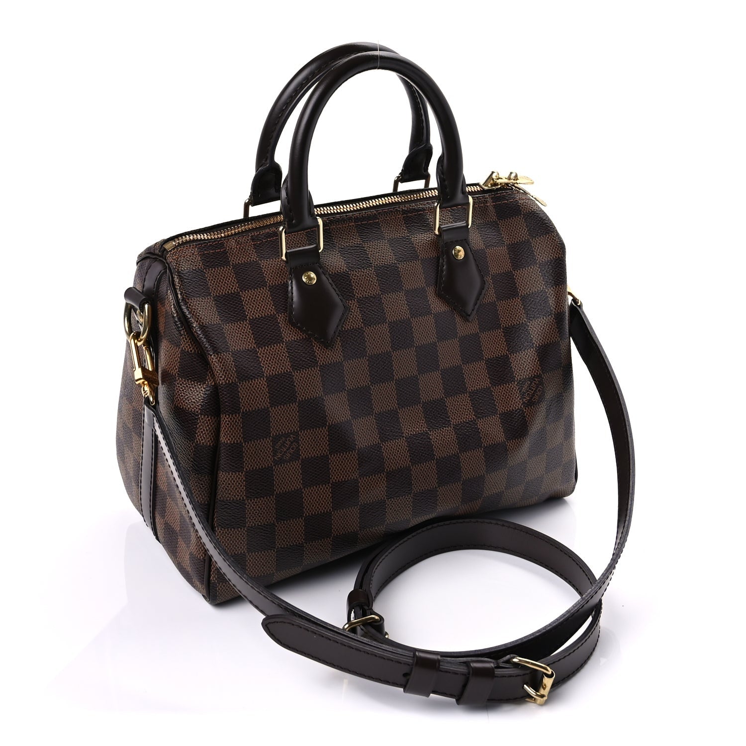 Louis Vuitton Damier Ebene Speedy Bandouliere 25 2 of 7