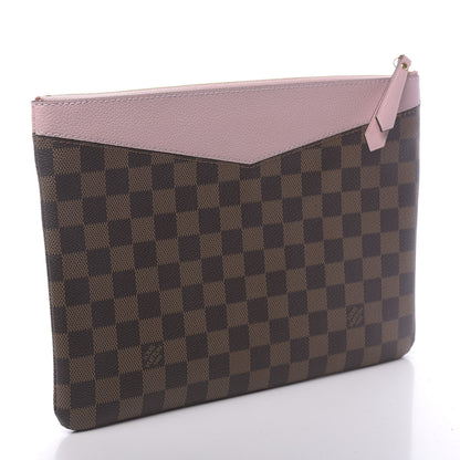 Louis Vuitton Damier Ebene Daily Pouch Rose Poudre 3 of 7