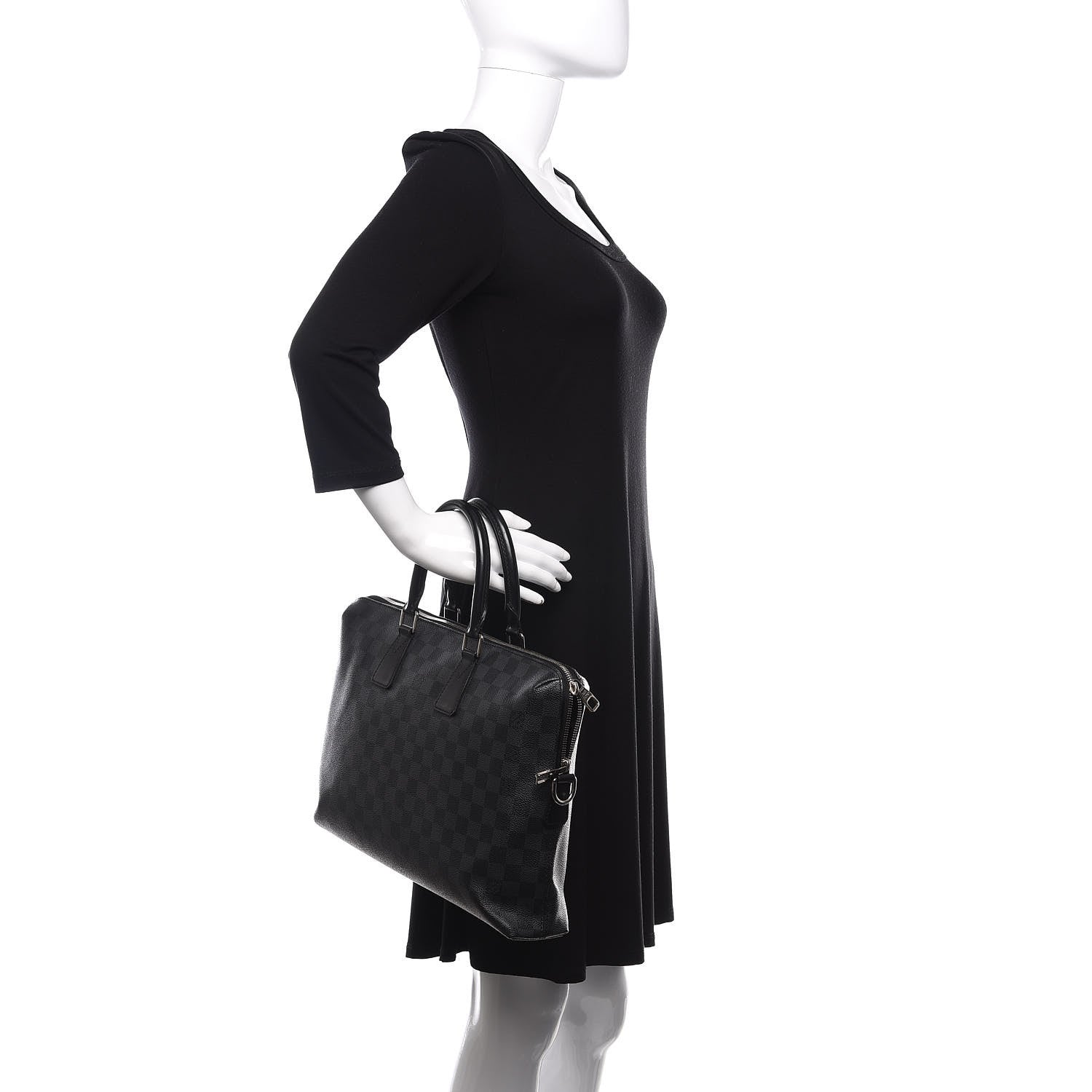 Louis Vuitton Damier Graphite Porte-Documents Jour 3 of 11