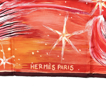 Hermes Silk Feux Du Ciel Scarf 90 2 of 5